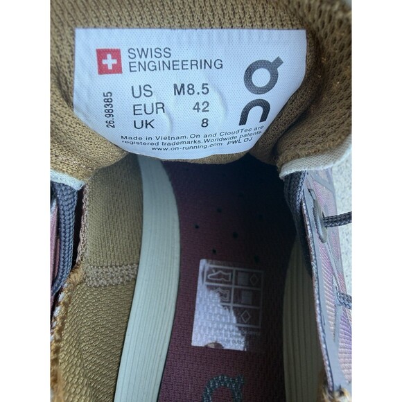 On Cloudnova Running x Bodega Mens Size 8.5 Fermented Patina No Box